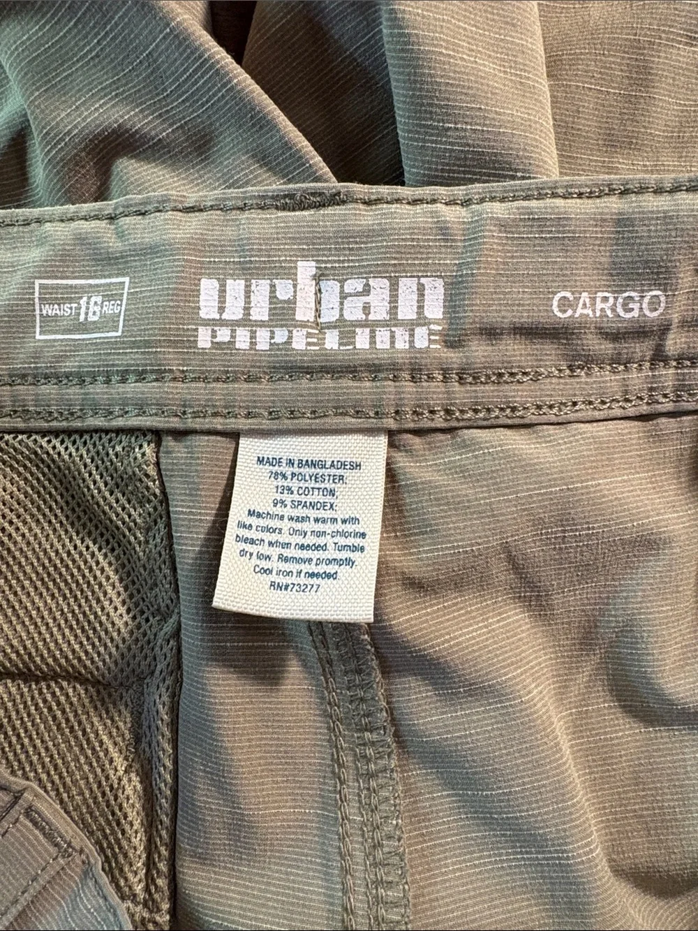 Boys Casual Cargo Shorts - Khaki